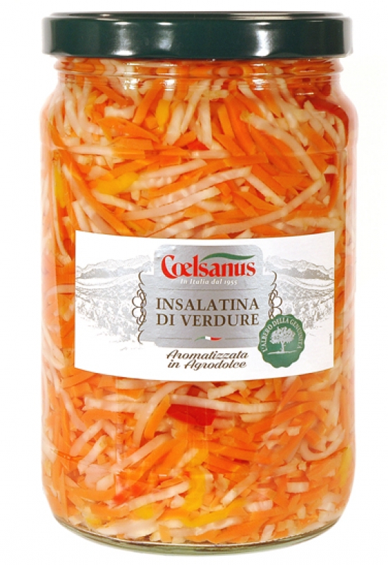 Julienne of Mixed Vegetables